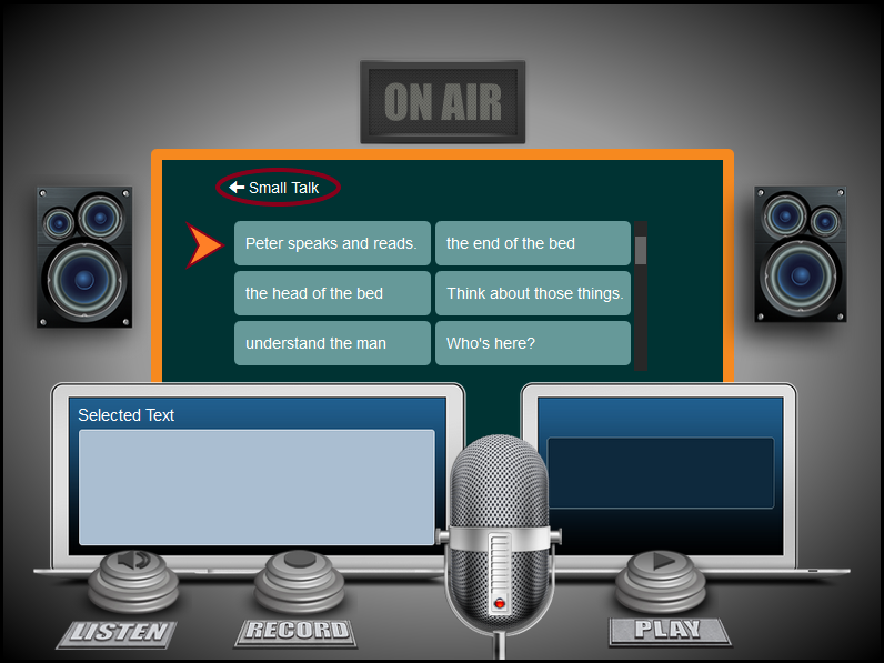 How to select a phrase