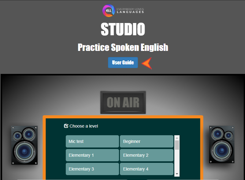 How to open user guide again